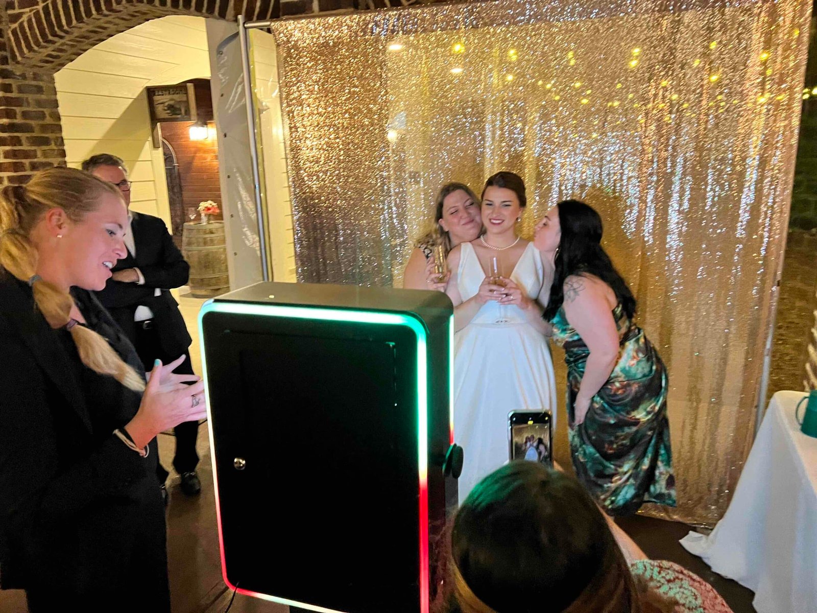 Stylus SE -Summer Wedding - DJ Photo Booth and Lighting - Oaks at Salem in Apex, NC