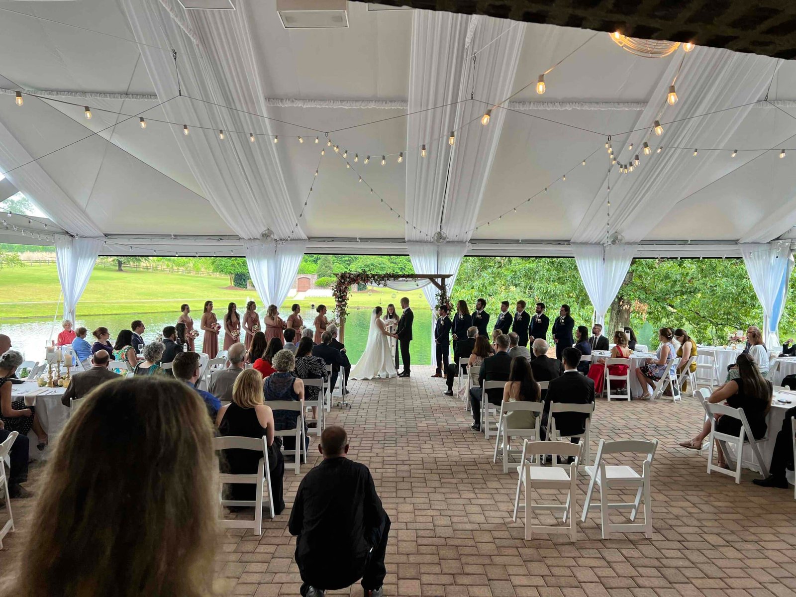 Stylus SE -Summer Wedding - DJ Photo Booth and Lighting - Oaks at Salem in Apex, NC