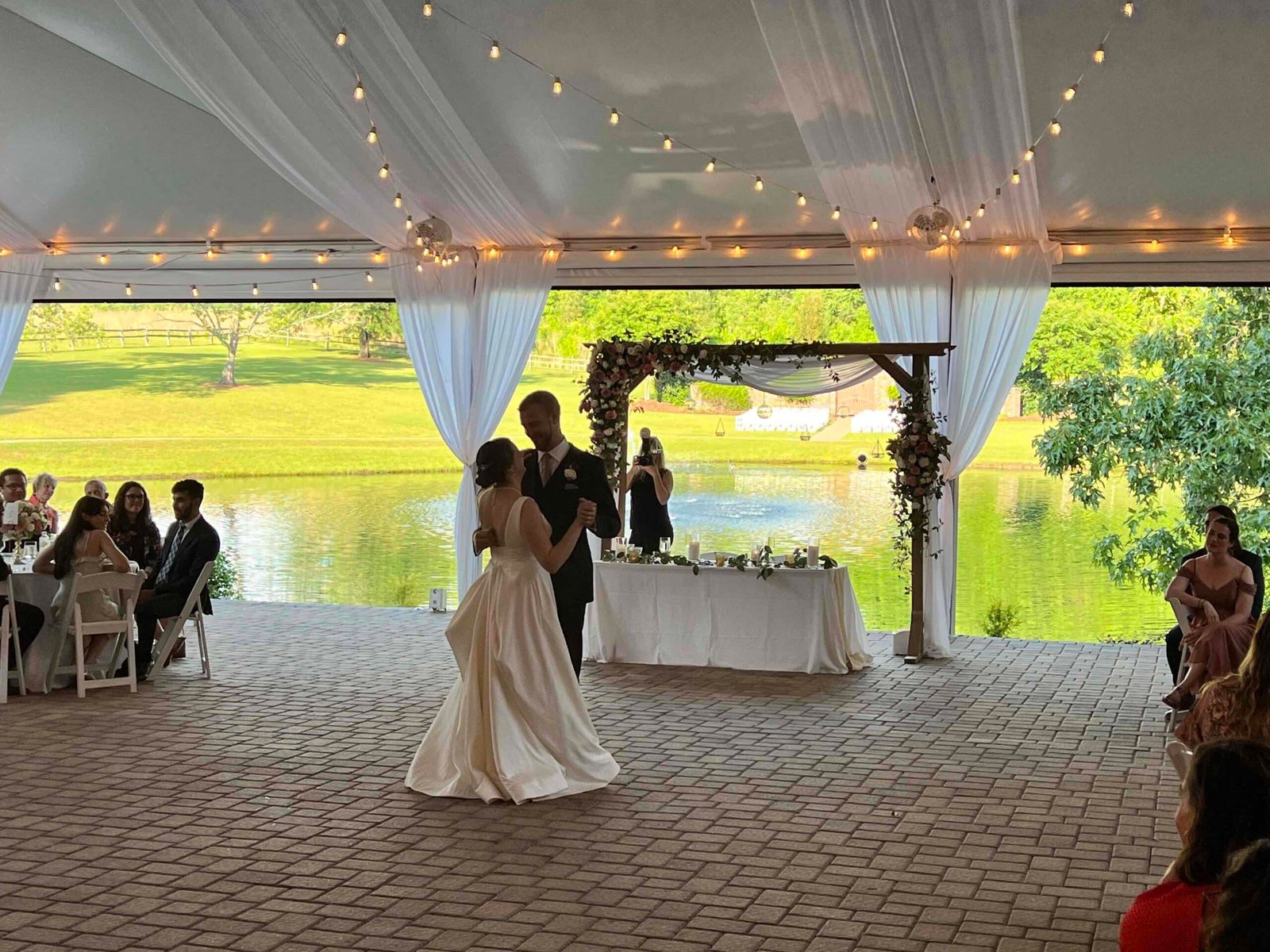 Stylus SE -Summer Wedding - DJ Photo Booth and Lighting - Oaks at Salem in Apex, NC
