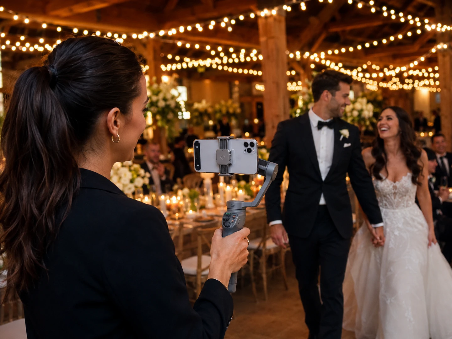 Content Creator capturing every moment with social media readiness in mind.